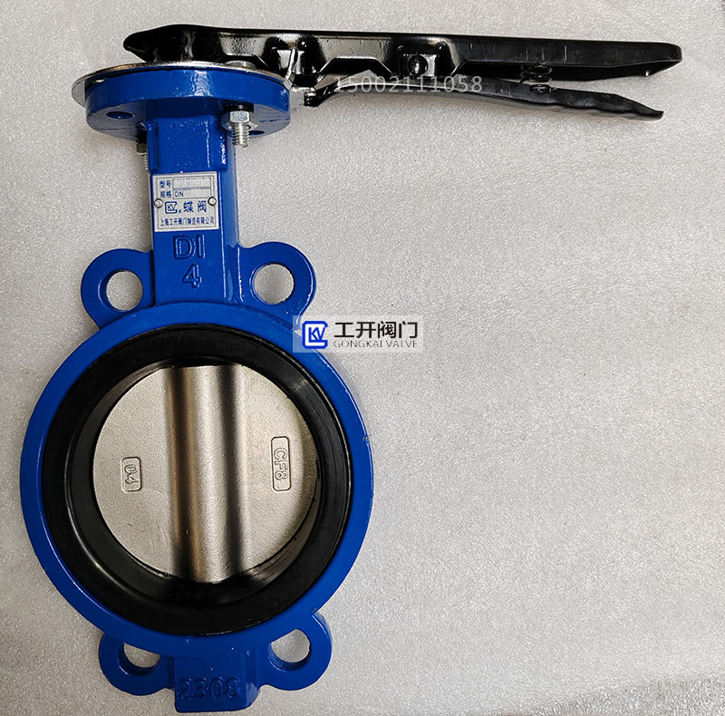 D71XP-16Q-DN100手動(dòng)對夾式蝶閥