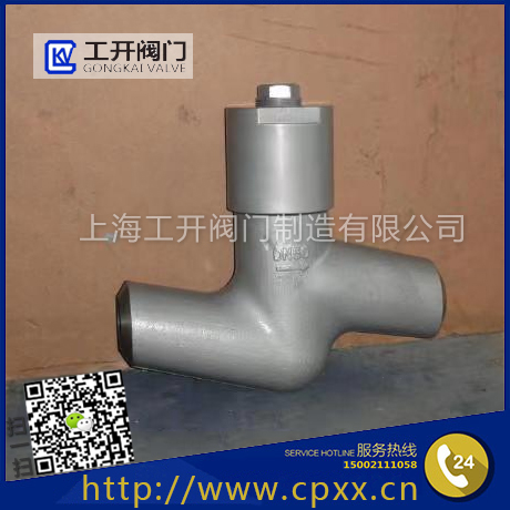 H61Y-200V對(duì)焊高壓止回閥-鉻鉬釩鋼電站閥-電站焊接止回閥