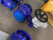 Q941H鑄鋼法蘭球電動閥DN200